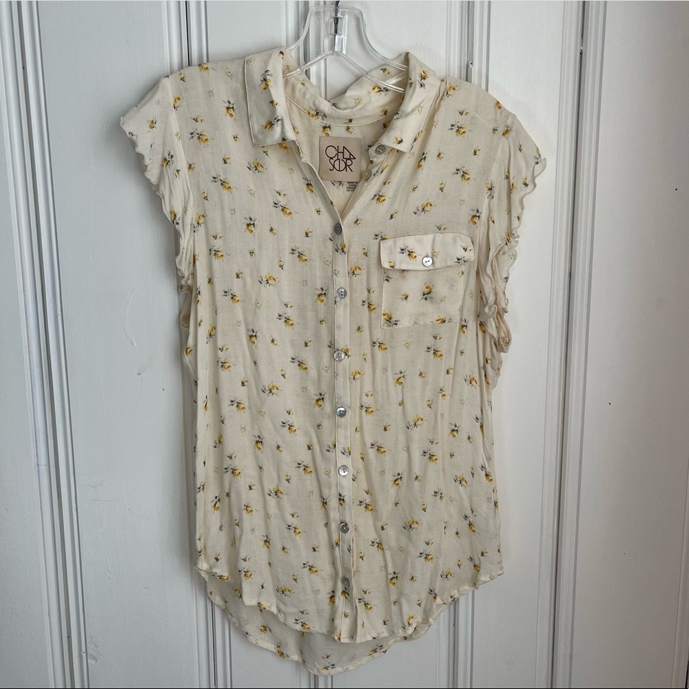 Chaser Lemon Button up Shirt